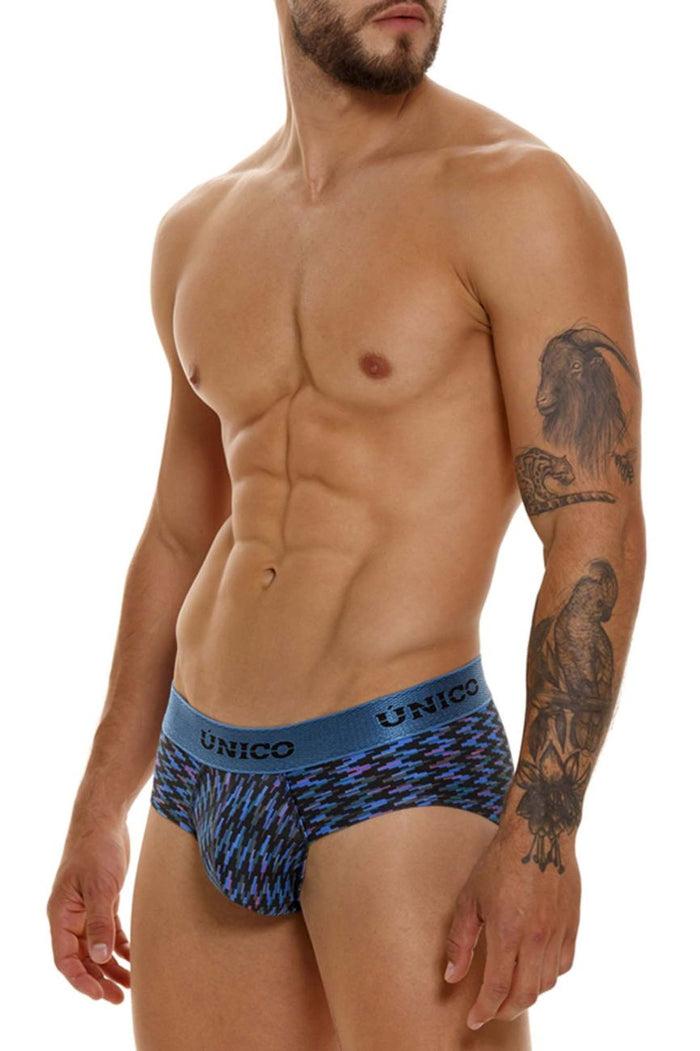 Clever Moda Unico 23080101121 Filamento Briefs Color 46-Blue