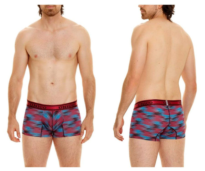 clever moda Unico 24020100112 Yute Trunks Color 89-Red