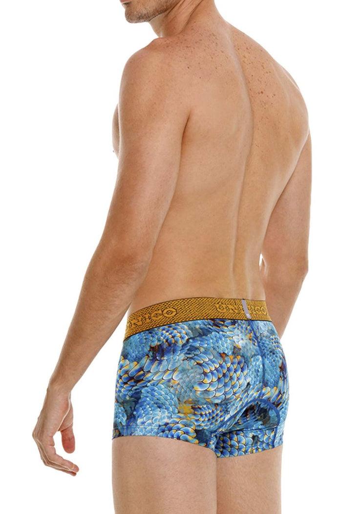 Clever Moda Unico 24080100103 Ondoso Trunks Color 46-Blue