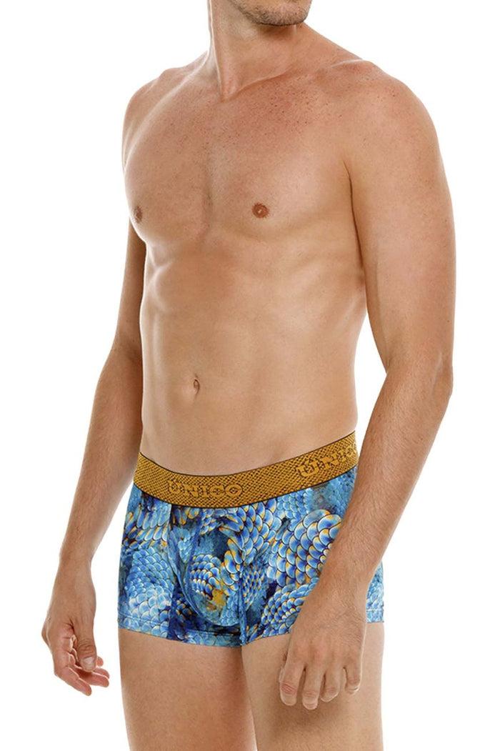 Clever Moda Unico 24080100103 Ondoso Trunks Color 46-Blue