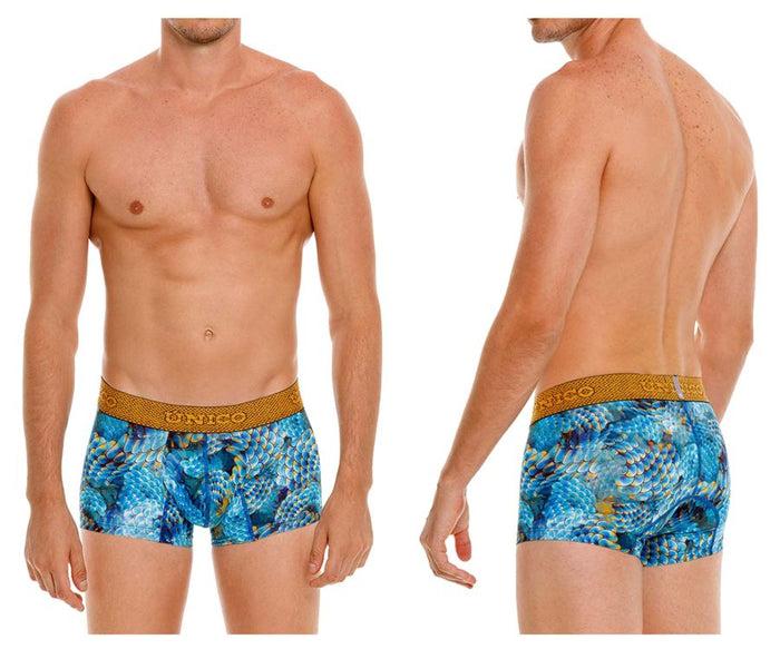 clever moda Unico 24080100103 Ondoso Trunks Color 46-Blue