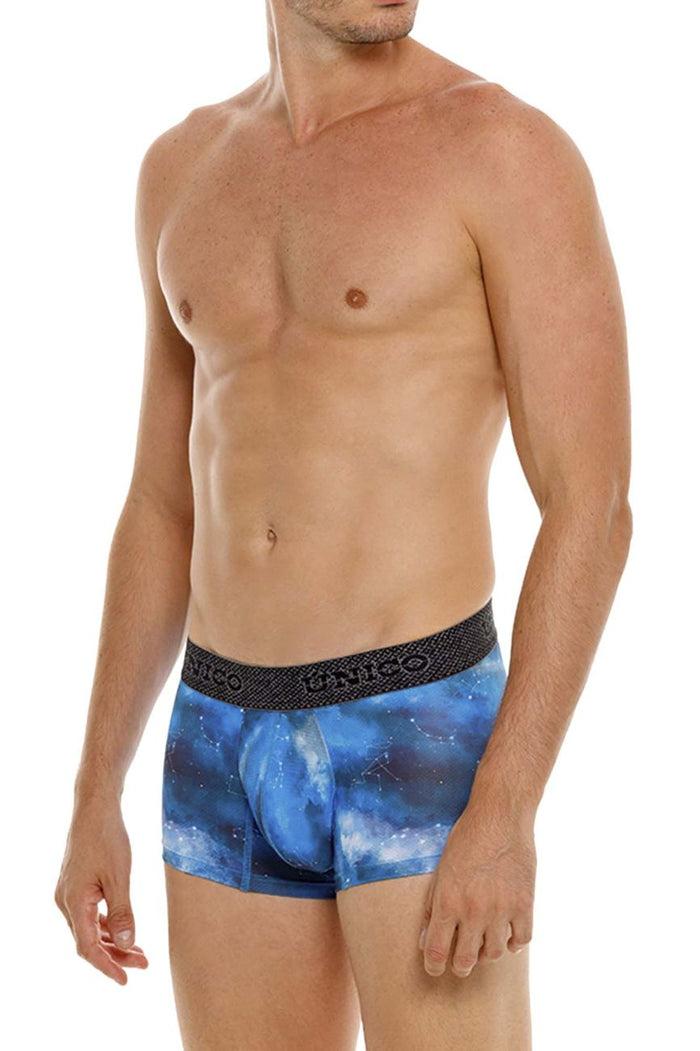 Clever Moda Unico 24080100110 Infinito Trunks Color 46-Blue