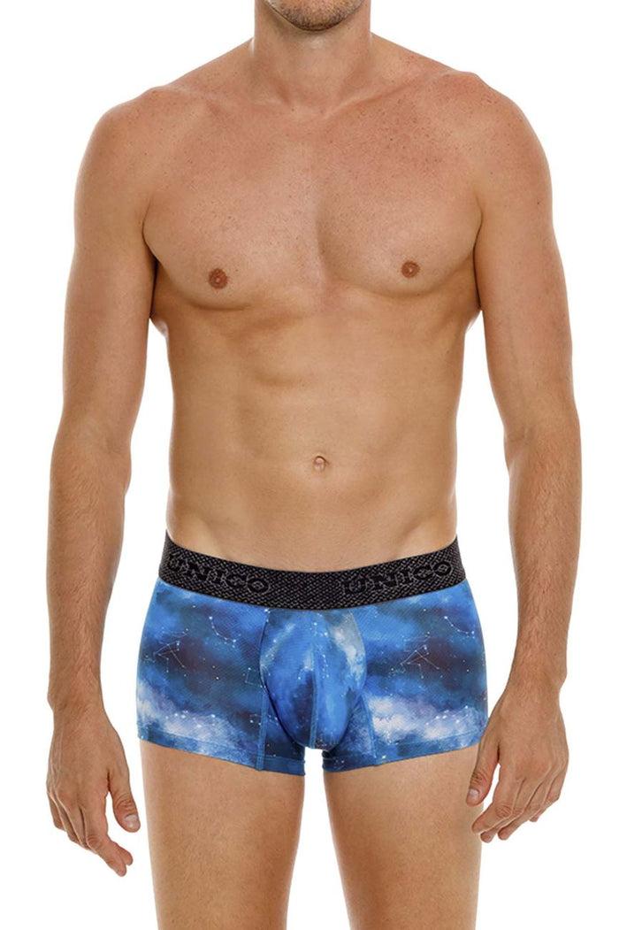Clever Moda Unico 24080100110 Infinito Trunks Color 46-Blue