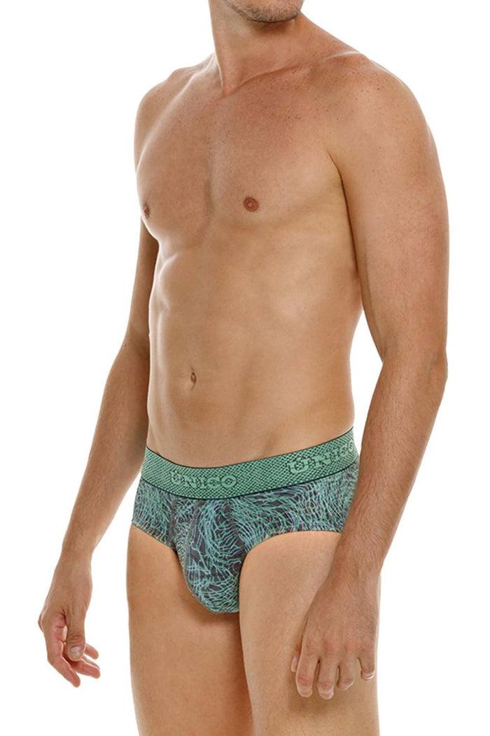 Clever Moda Unico 24080101105 Cairel Briefs Color 43-Green