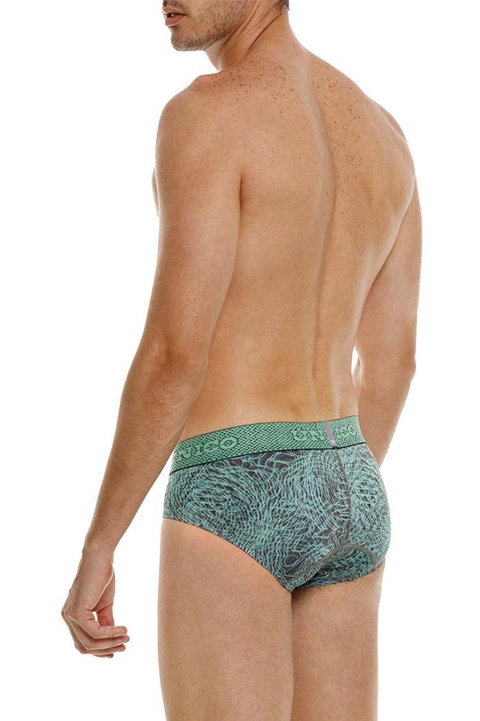 Clever Moda Unico 24080101105 Cairel Briefs Color 43-Green