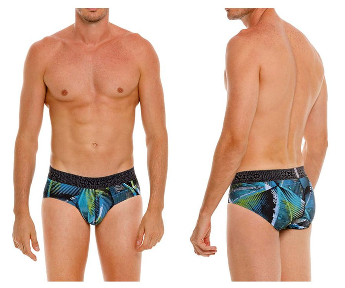 clever moda Unico 24080101117 Trino Briefs Color 99-Printed