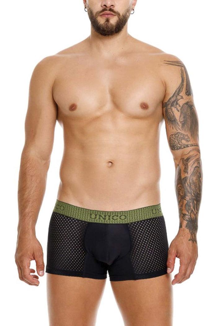 Clever Moda Unico 25020100121 Tribunal Trunks Color 99-Black