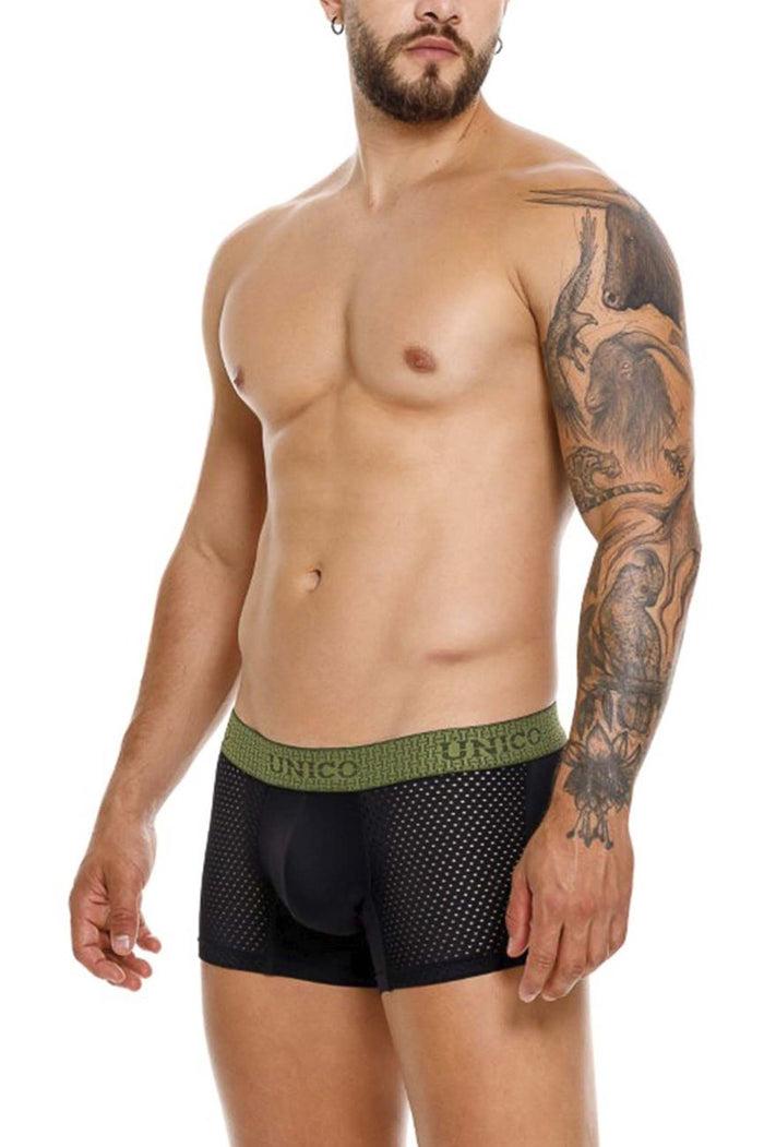 Clever Moda Unico 25020100121 Tribunal Trunks Color 99-Black