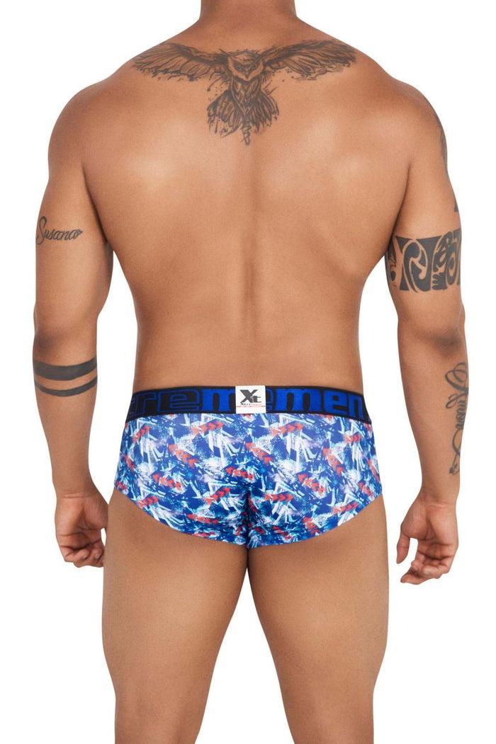 Clever Moda Xtremen 41313 Printed Briefs Color Royal