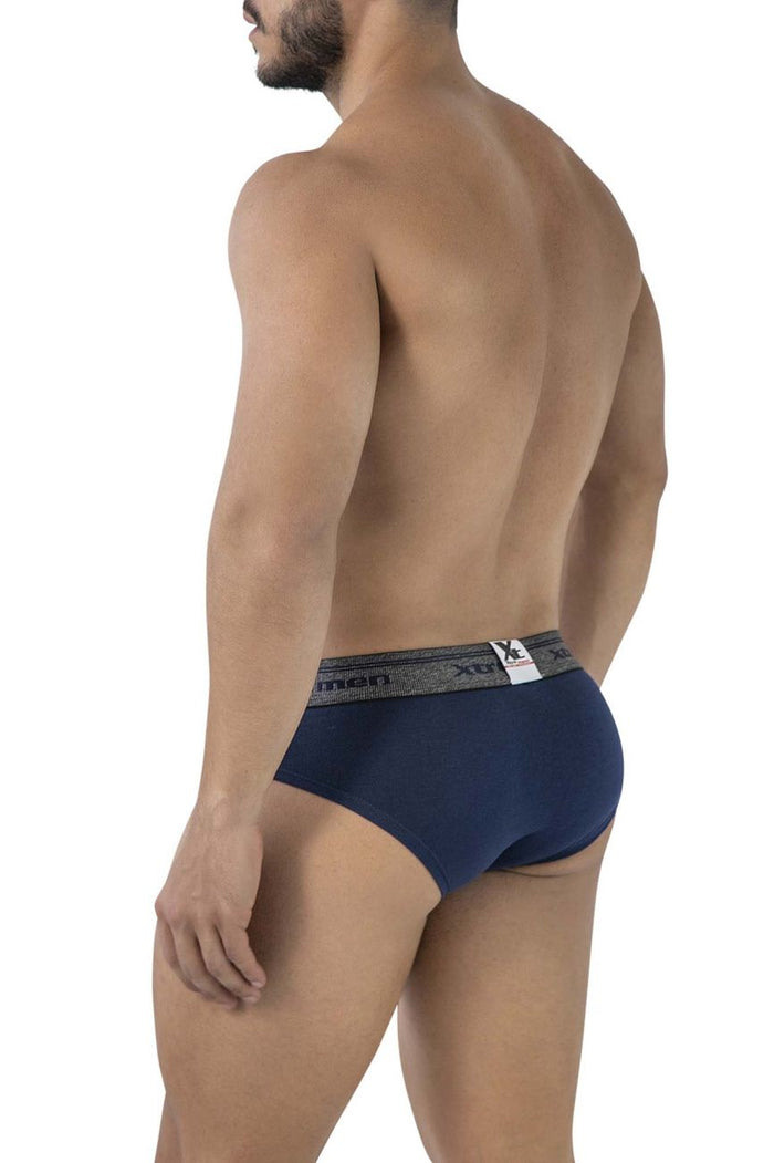 Clever Moda Xtremen 41315 Cotton Blend Briefs Color Navy