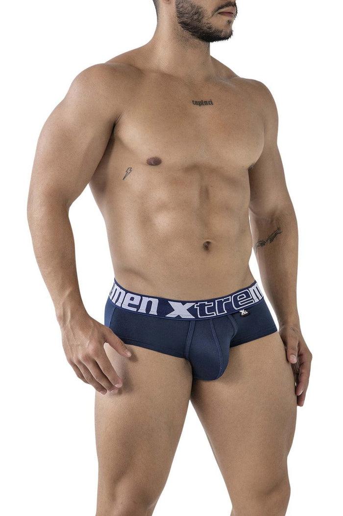 Clever Moda Xtremen 41316 Microfiber Briefs Color Navy