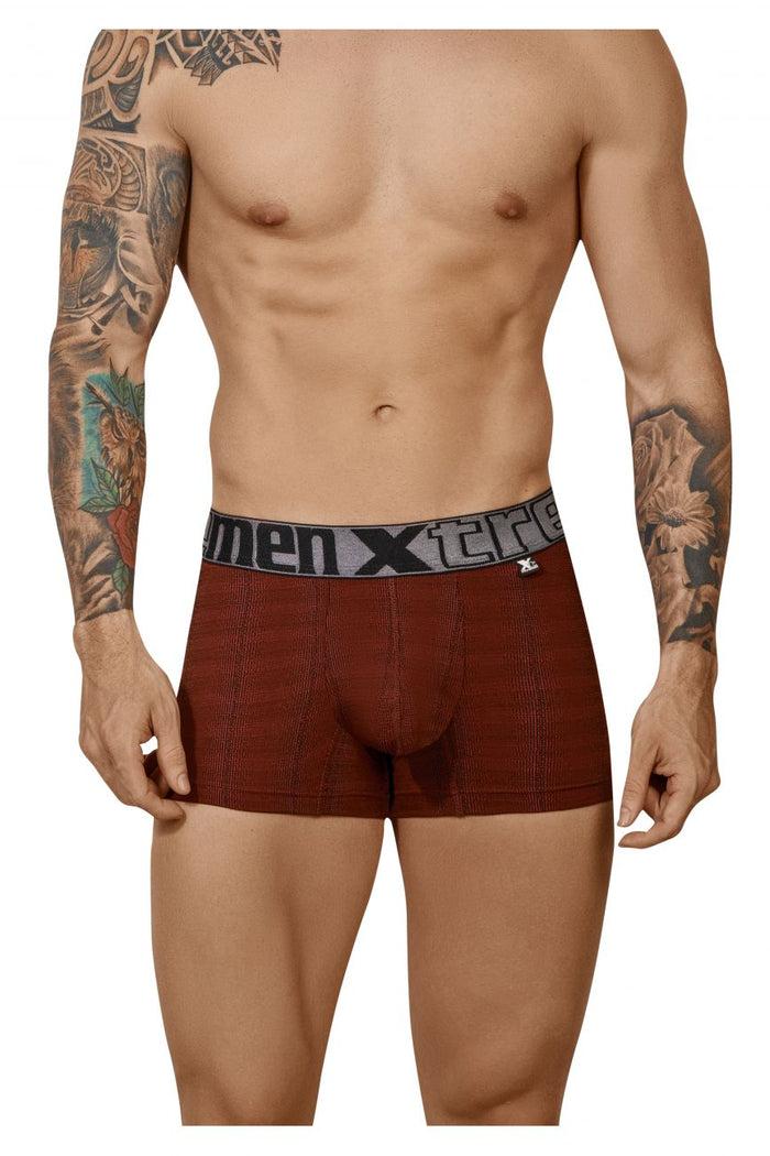 Clever Moda Xtremen 51451C Geometric Jacquard Trunk Color Red