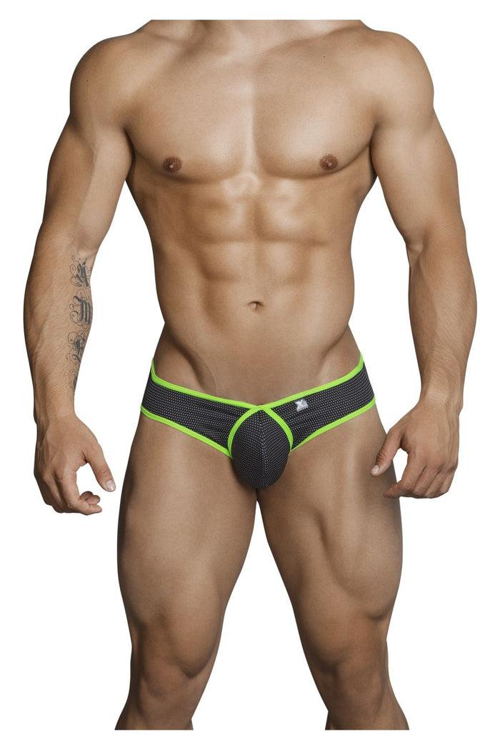 Clever Moda Xtremen 91021X Microfiber Briefs Color Black