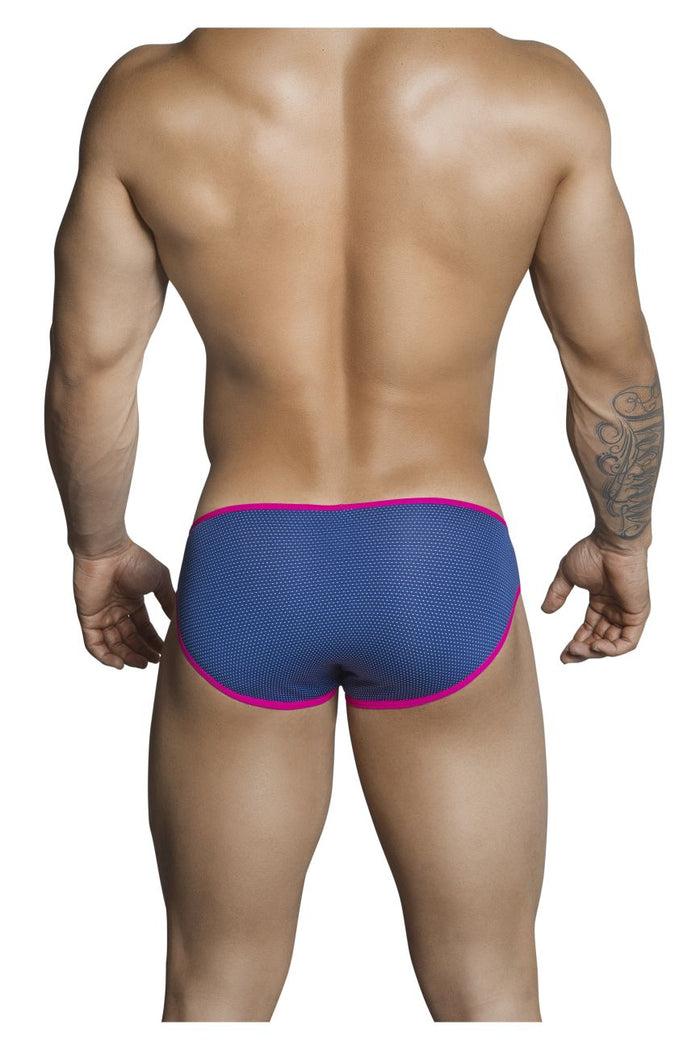 Clever Moda Xtremen 91021X Microfiber Briefs Color Blue