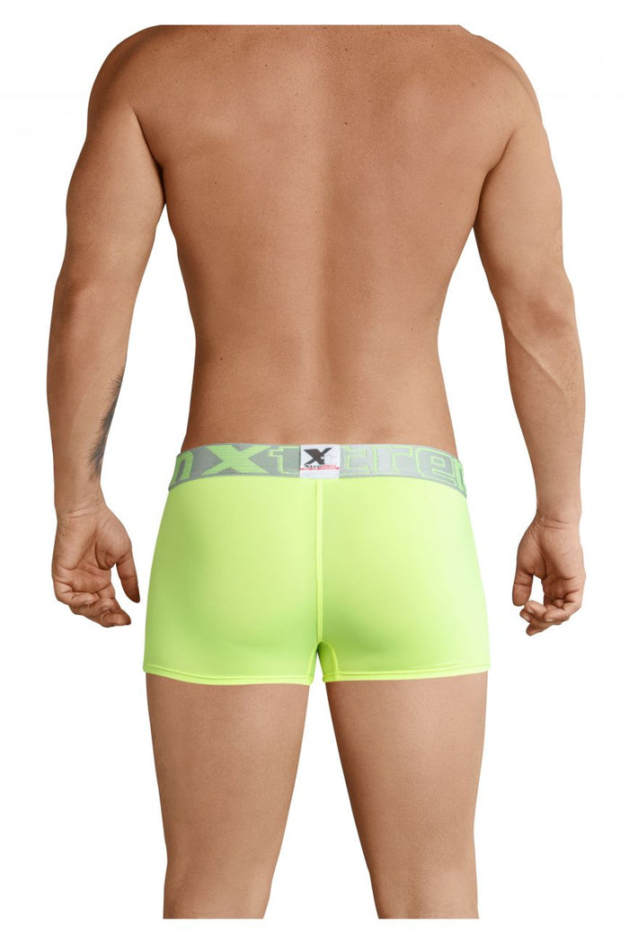 Clever Moda Xtremen 91028 Piping Boxer Briefs Color Green