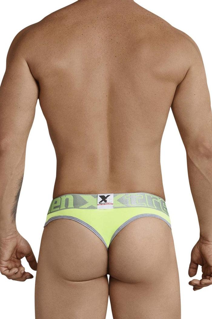 Clever Moda Xtremen 91031-3 3PK Thongs Color Green-White-Blue
