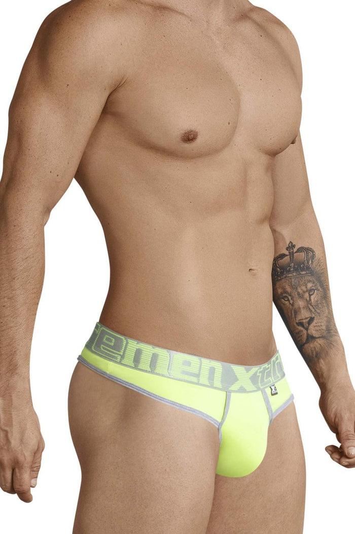 Clever Moda Xtremen 91031-3 3PK Thongs Color Green-White-Blue