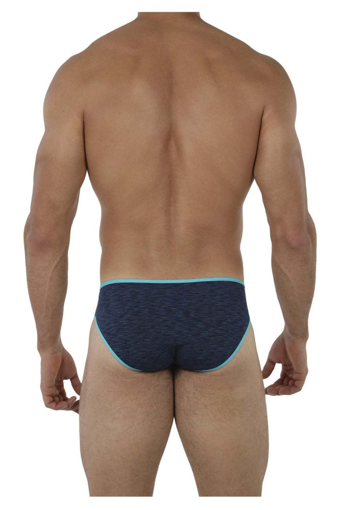 Clever Moda Xtremen 91074 Microfiber Briefs Color Dark Blue