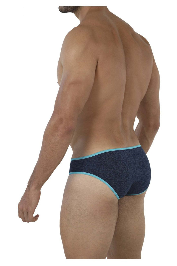 Clever Moda Xtremen 91074 Microfiber Briefs Color Dark Blue