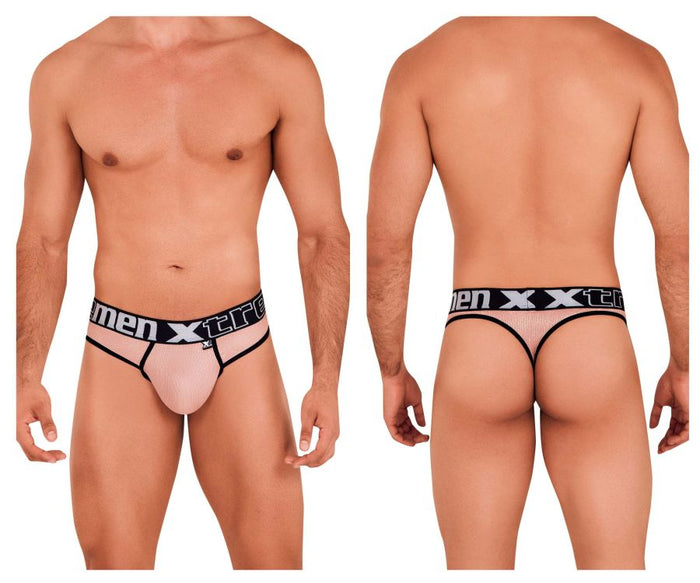 clever moda Xtremen 91091X Frice Microfiber Thongs Color Pink