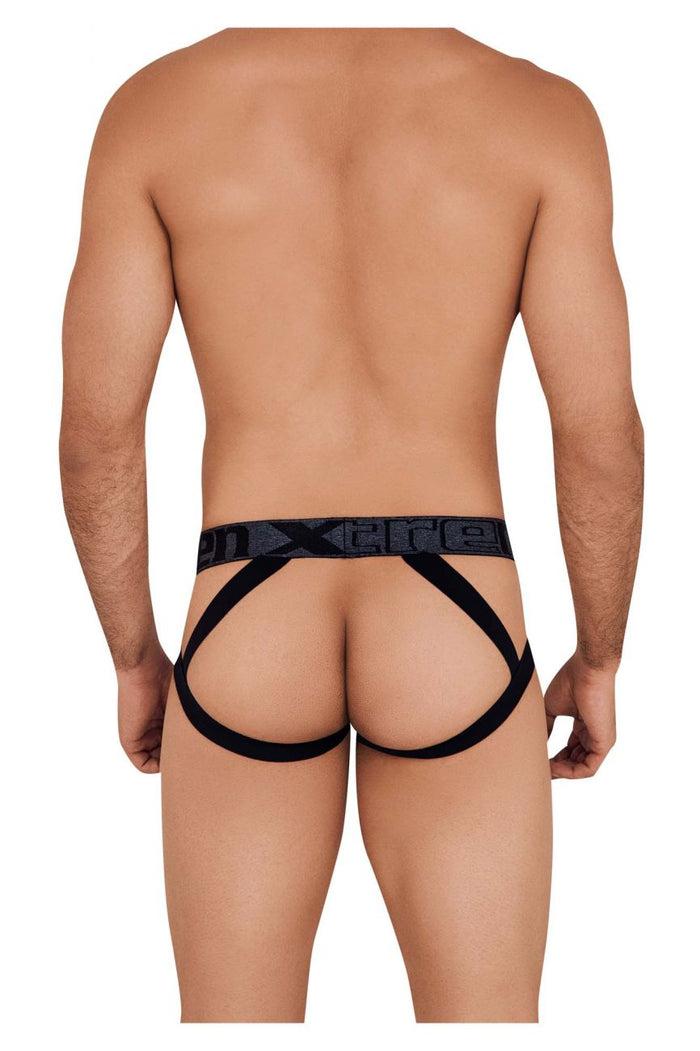 Clever Moda Xtremen 91099 Microfiber Mesh Jockstrap Color Red