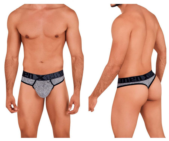 clever moda Xtremen 91101 Microfiber Thongs Color Jasper Gray