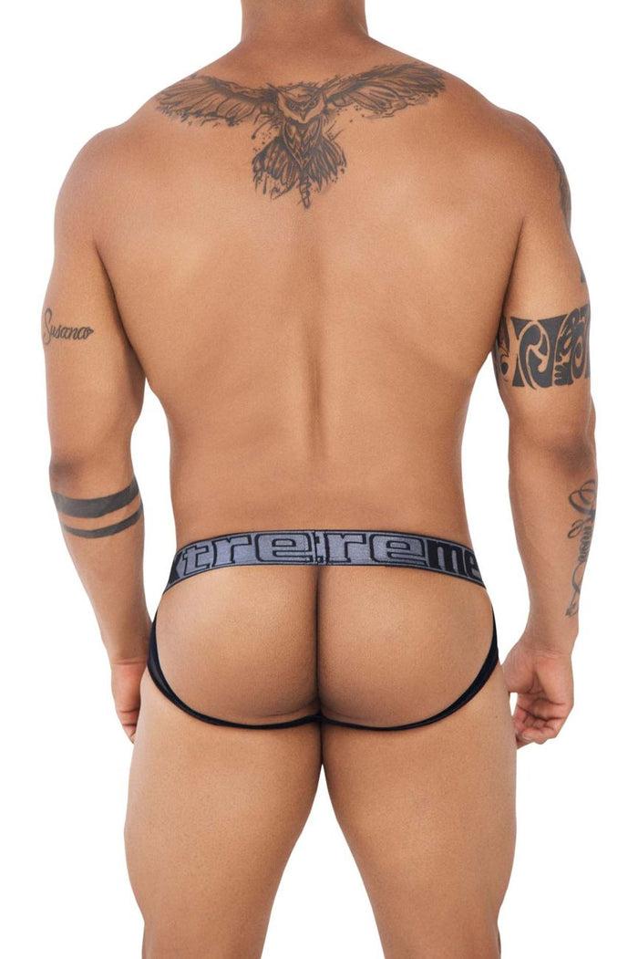 Clever Moda Xtremen 91124 Lace Jockstrap Color Black