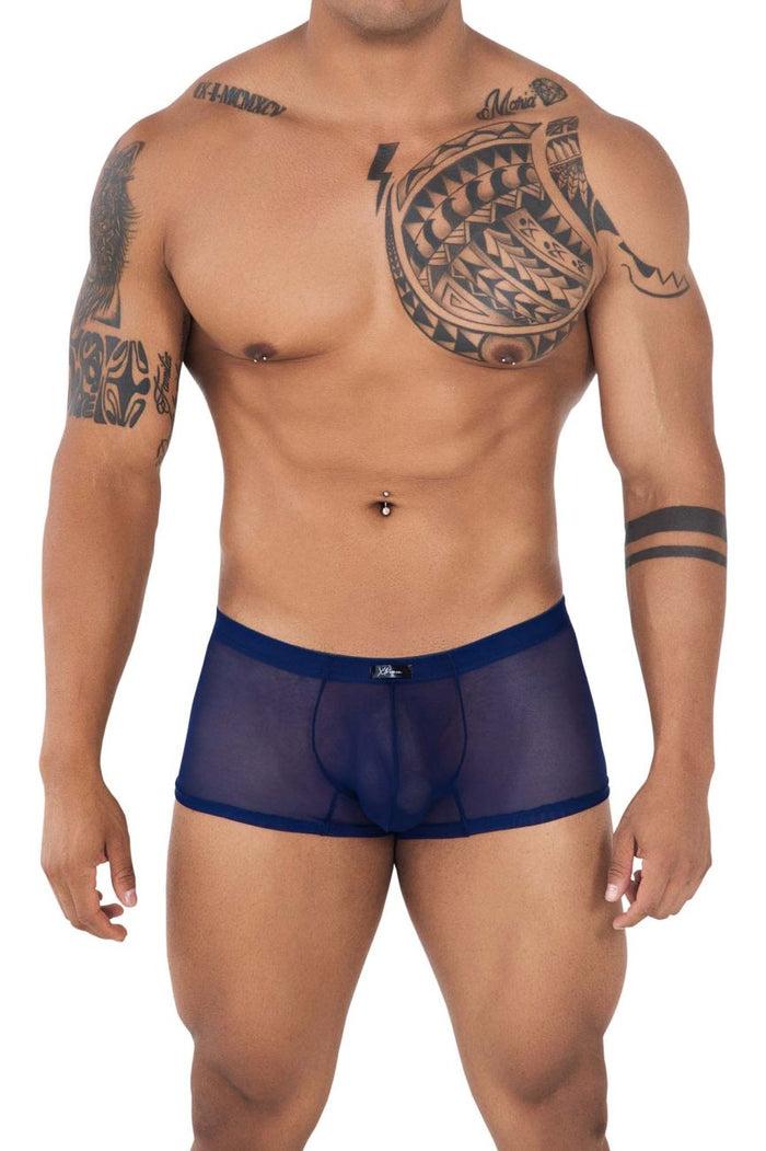 Clever Moda Xtremen 91127 Mesh Trunks Color Dark Blue