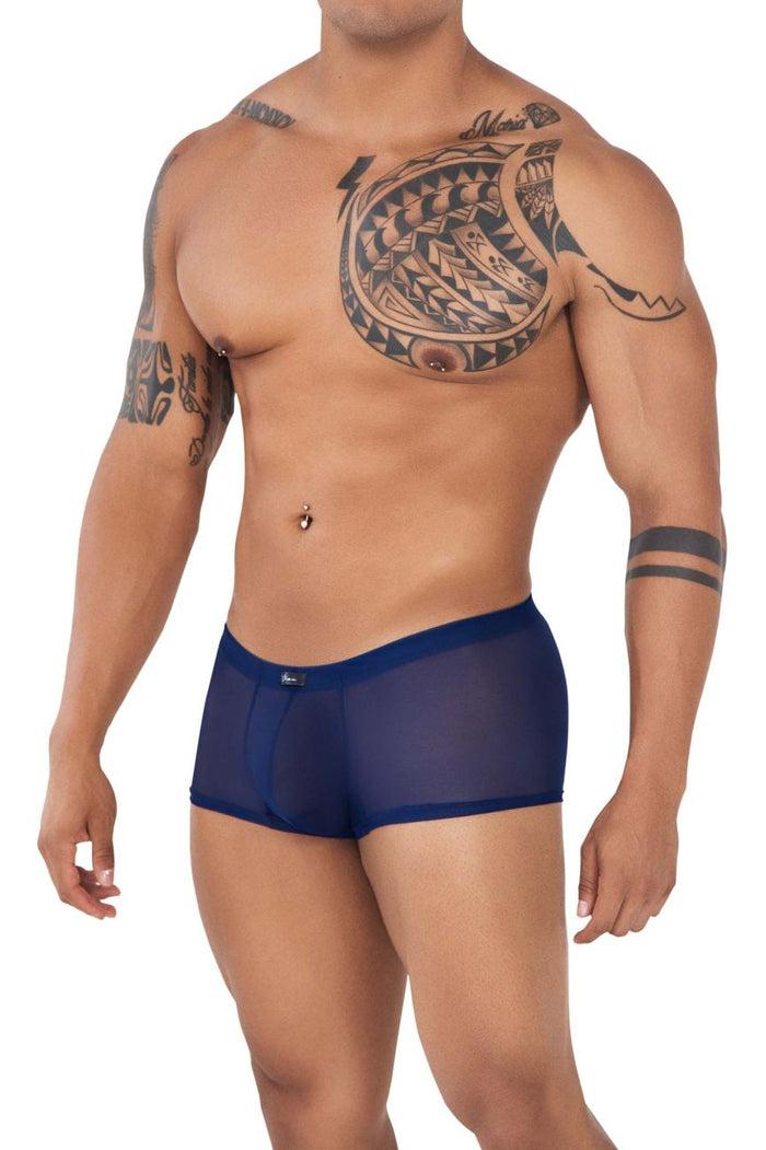 Clever Moda Xtremen 91127 Mesh Trunks Color Dark Blue