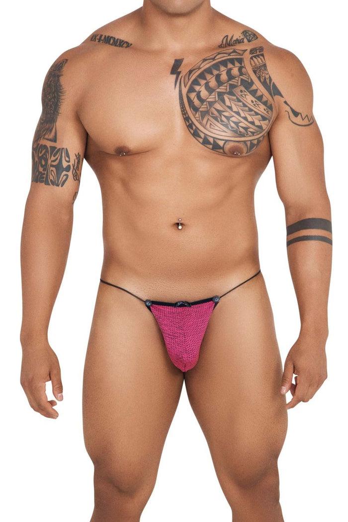 Clever Moda Xtremen 91132 Mesh Bikini Color Fuchsia