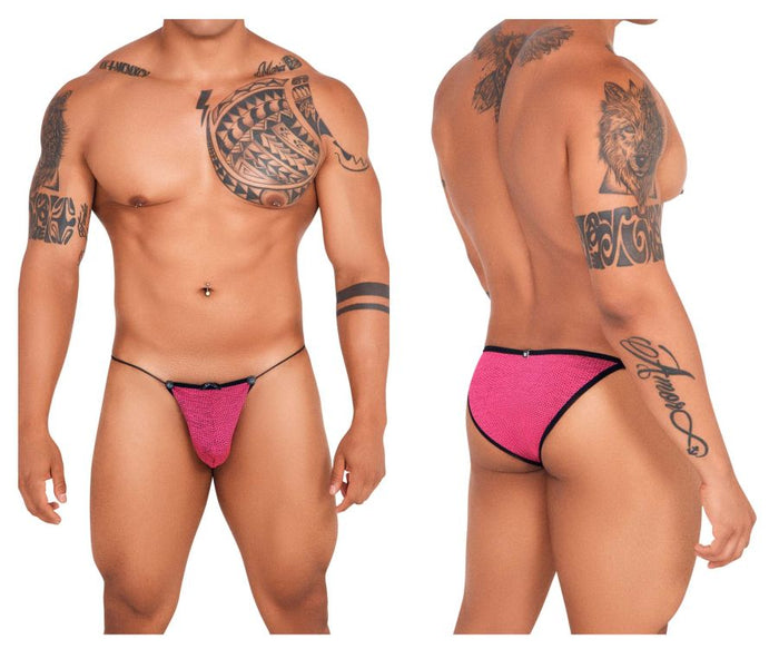 clever moda Xtremen 91132 Mesh Bikini Color Fuchsia