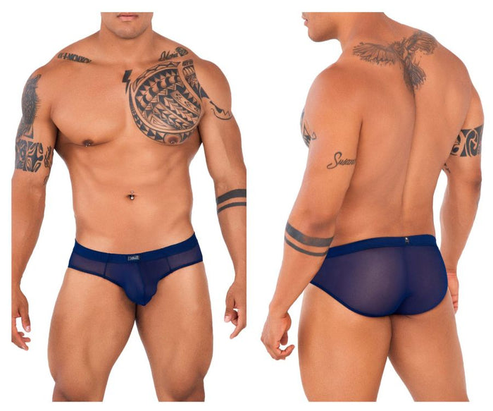 clever moda Xtremen 91138 Mesh Briefs Color Dark Blue