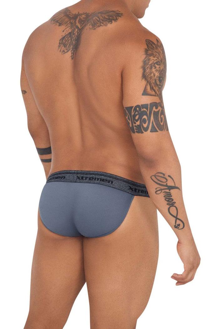 Clever Moda Xtremen 91143 Ultra-soft Bikini Color Dark Gray