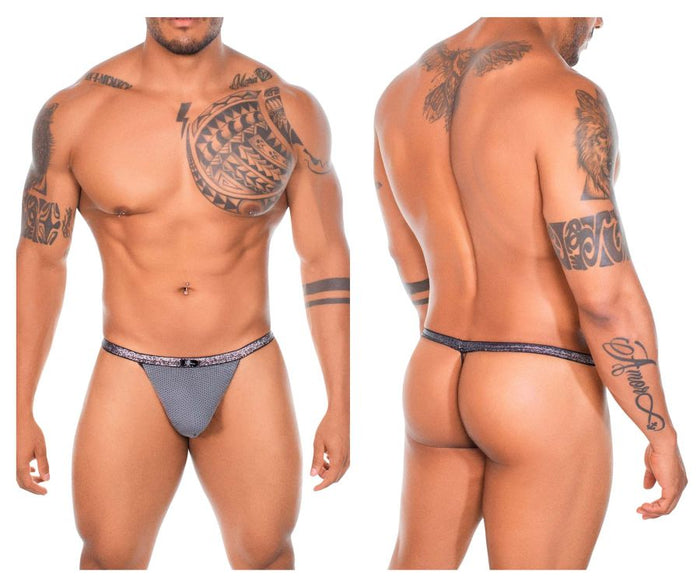 Clever Moda Xtremen 91144 Mesh G-String Color Black