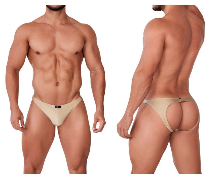 clever moda Xtremen 91149 Destellante Jockstrap Color Gold