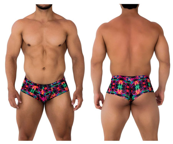 clever moda Xtremen 91170 Printed Trunks Color Bows