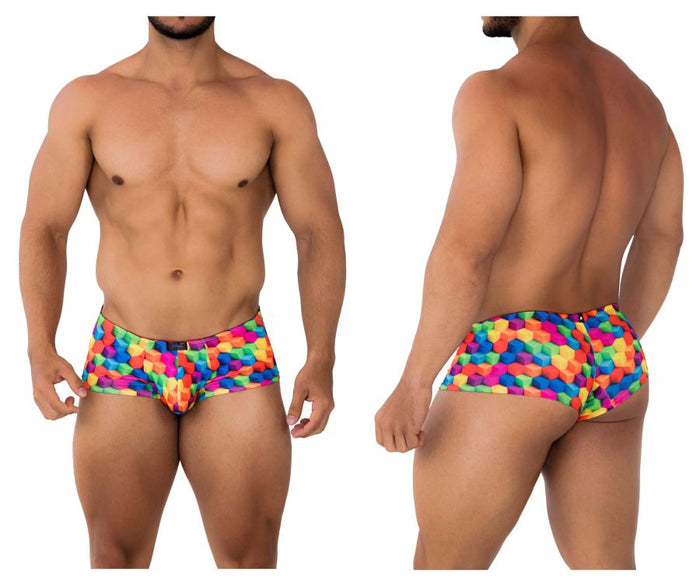 clever moda Xtremen 91170 Printed Trunks Color Cubes