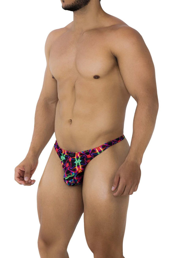 Clever Moda Xtremen 91171 Printed Thongs Color Bows