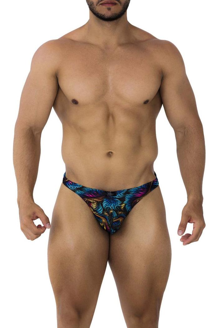 Clever Moda Xtremen 91171 Printed Thongs Color Leaves