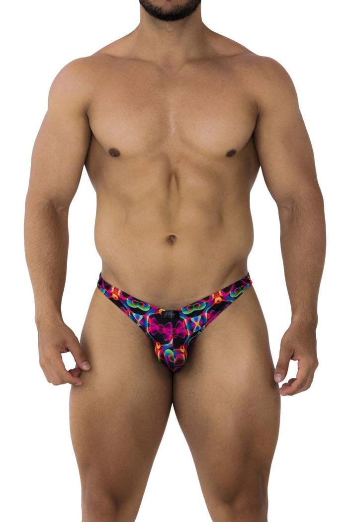 Clever Moda Xtremen 91172 Printed Bikini Color Bows