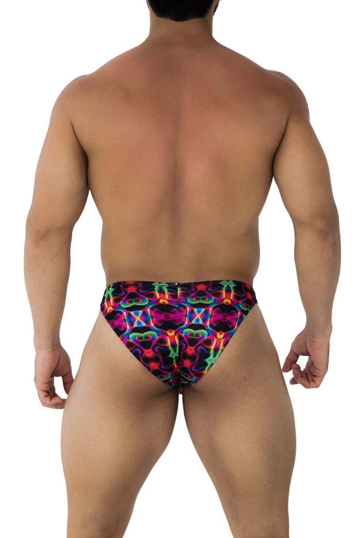 Clever Moda Xtremen 91172 Printed Bikini Color Bows