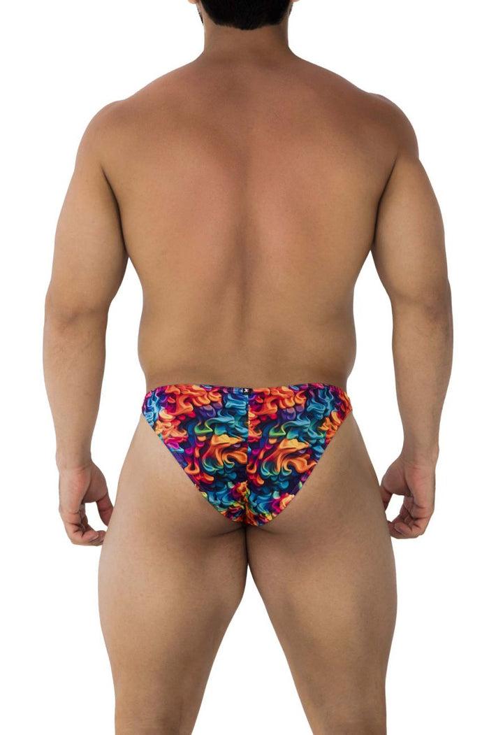 Clever Moda Xtremen 91172 Printed Bikini Color Fire
