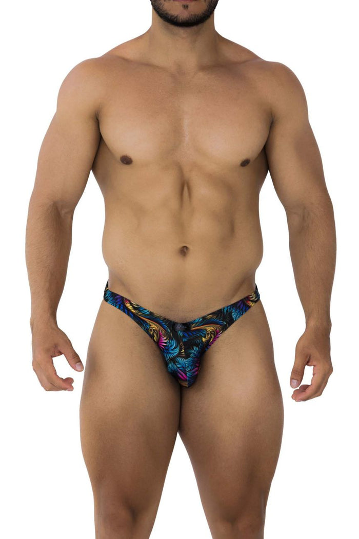 Clever Moda Xtremen 91172 Printed Bikini Color Leaves