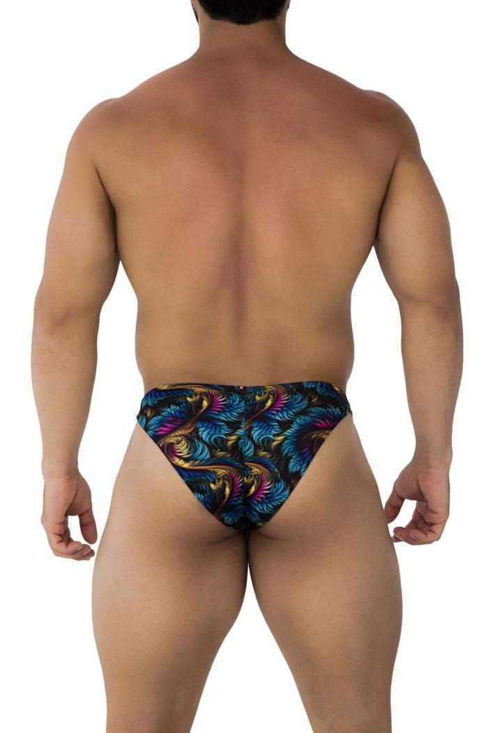 Clever Moda Xtremen 91172 Printed Bikini Color Leaves