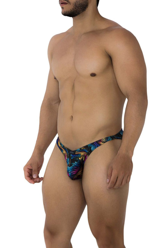Clever Moda Xtremen 91172 Printed Bikini Color Leaves