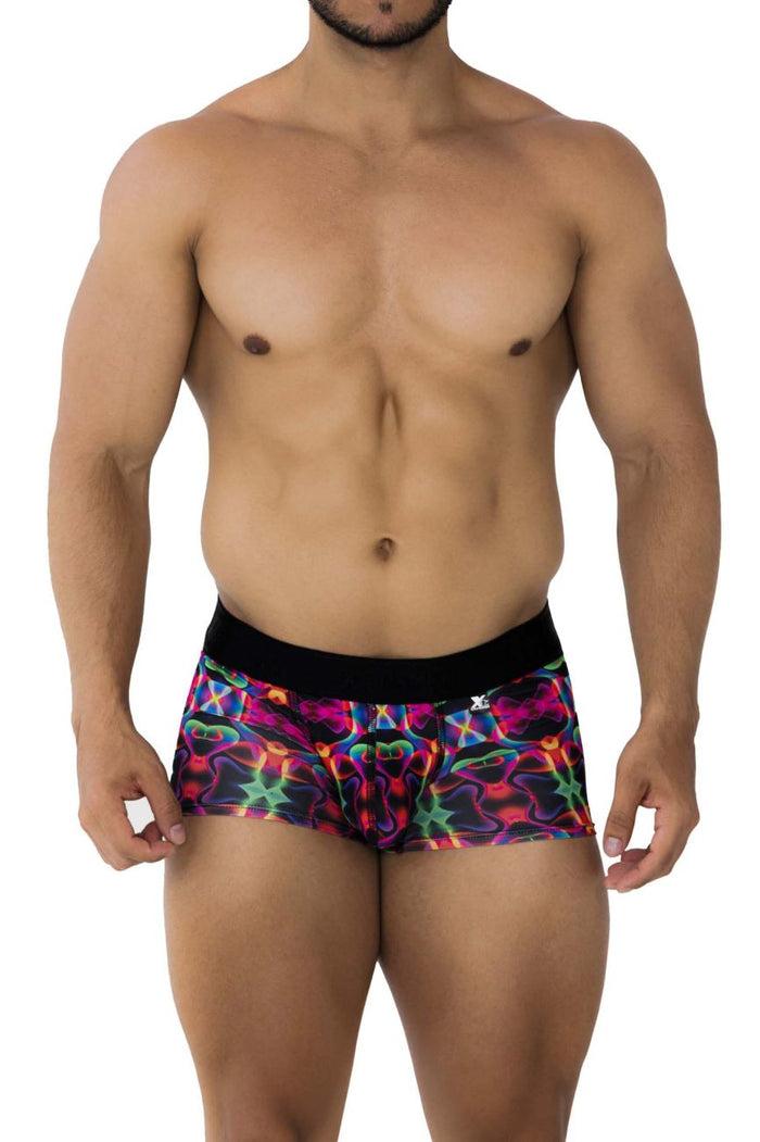 Clever Moda Xtremen 91173 Printed Trunks Color Bows