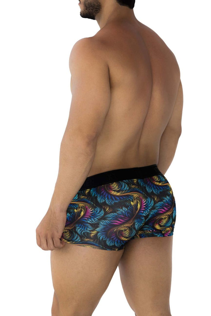 Clever Moda Xtremen 91173 Printed Trunks Color Leaves