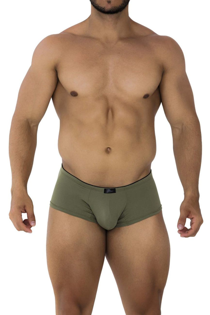 Clever Moda Xtremen 91175 Microfiber Trunks Color Green