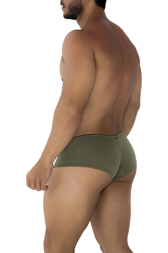 Clever Moda Xtremen 91175 Microfiber Trunks Color Green