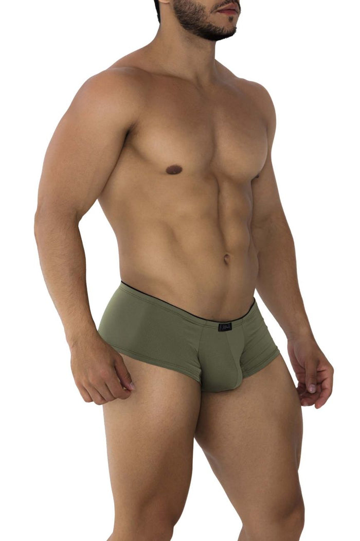 Clever Moda Xtremen 91175 Microfiber Trunks Color Green